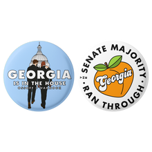 Load image into Gallery viewer, GEORGIA IS IN THE HOUSE BUTTON PACK