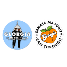 Load image into Gallery viewer, GEORGIA IS IN THE HOUSE STICKER PACK