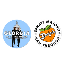 Load image into Gallery viewer, GEORGIA IS IN THE HOUSE STICKER PACK
