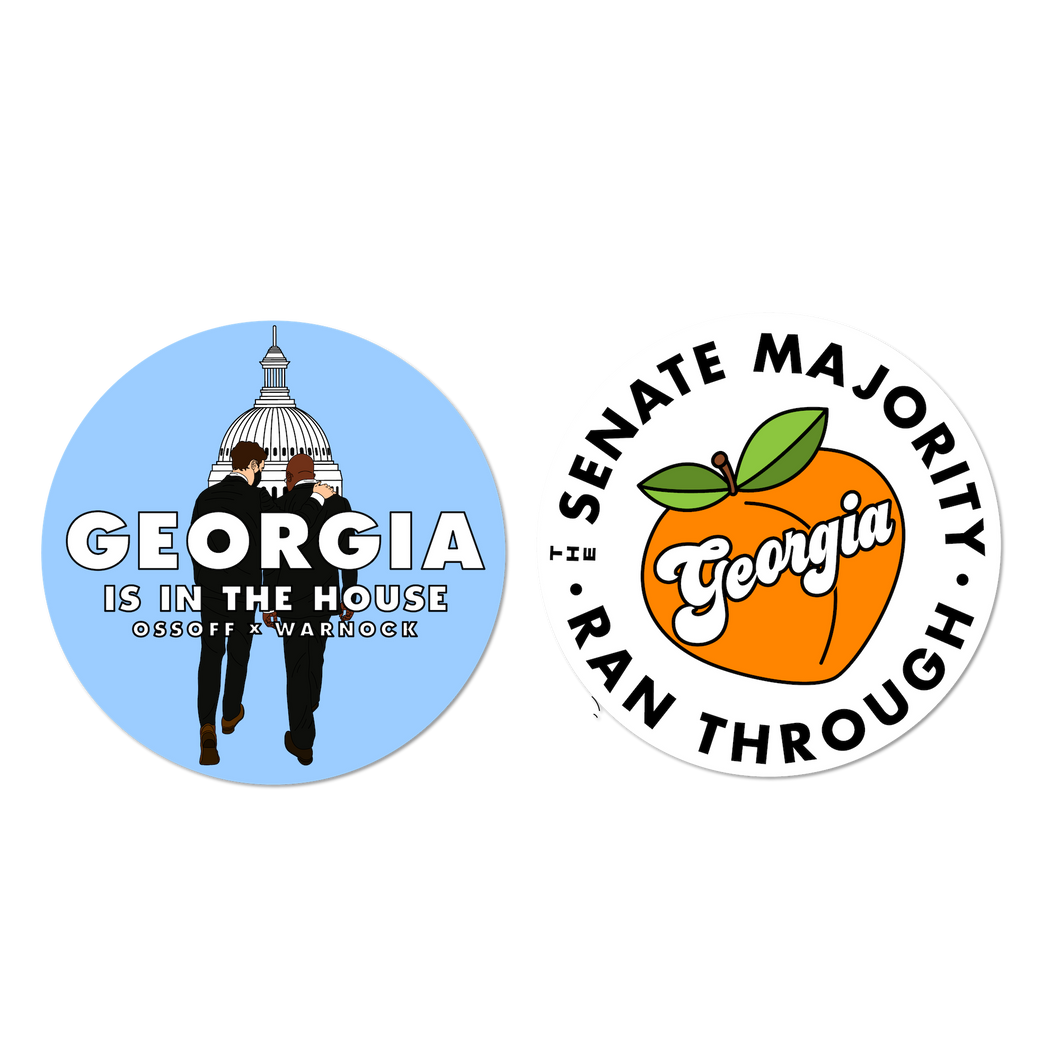 GEORGIA IS IN THE HOUSE STICKER PACK