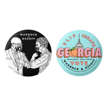 Load image into Gallery viewer, WARNOCK x OSSOFF BUTTON PACK
